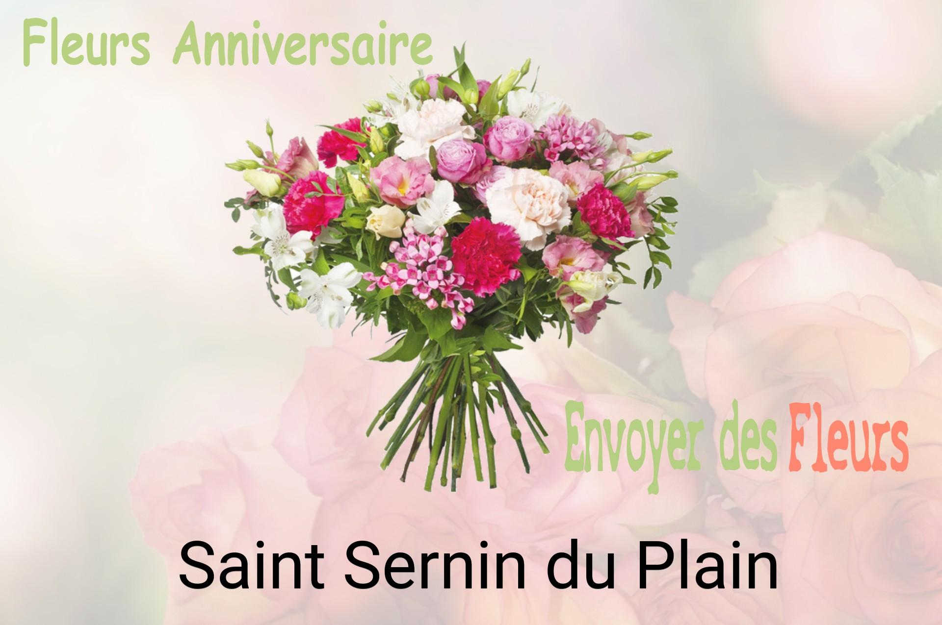 Bouquet de fleurs d’anniversaire livré à Saint-Sernin-du-Plain